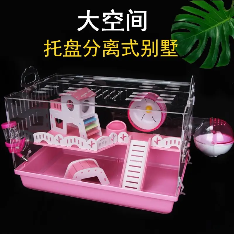 Custom Clear Perspex Acrylic Hamster Cage/Snake Cages/Spider Cage For Small Animals With Including Accessories