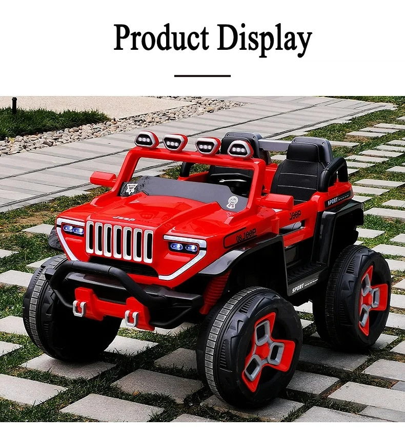 Child Electric Car with A Remote Control Toy Car  China Suppliers high quality Kids Drivable SUV Double Seats