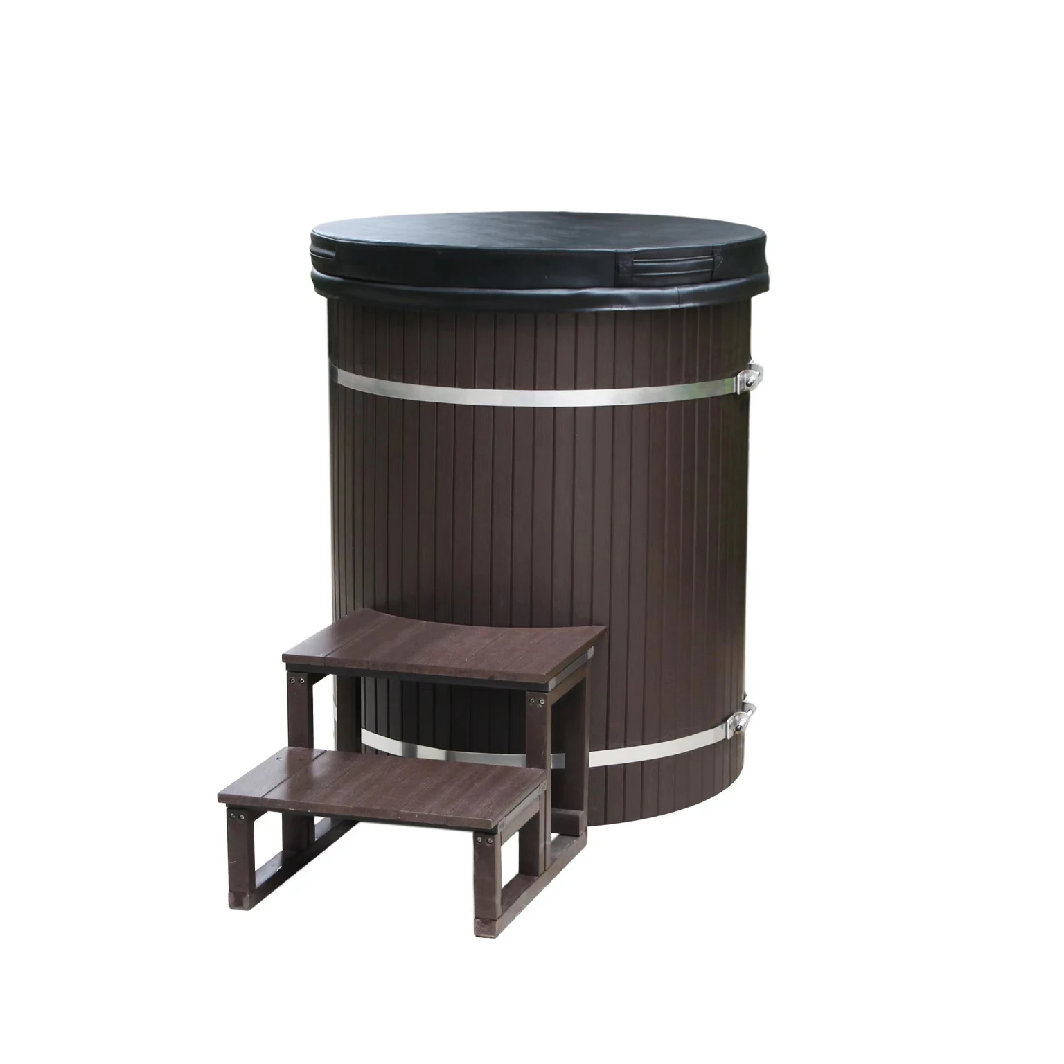 Chic Cedar Wood Plunge for Effective Therapy with State-of-the-Art Cooling