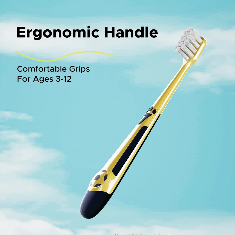 eco friendly child toothbrush super soft bristle protect the gums children toothbrush