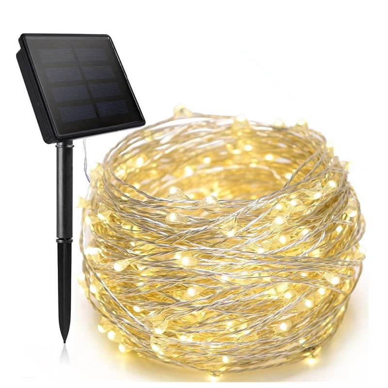 Wholesale Outdoor Waterproof Solar Christmas Decoration Tree Light Led String Light