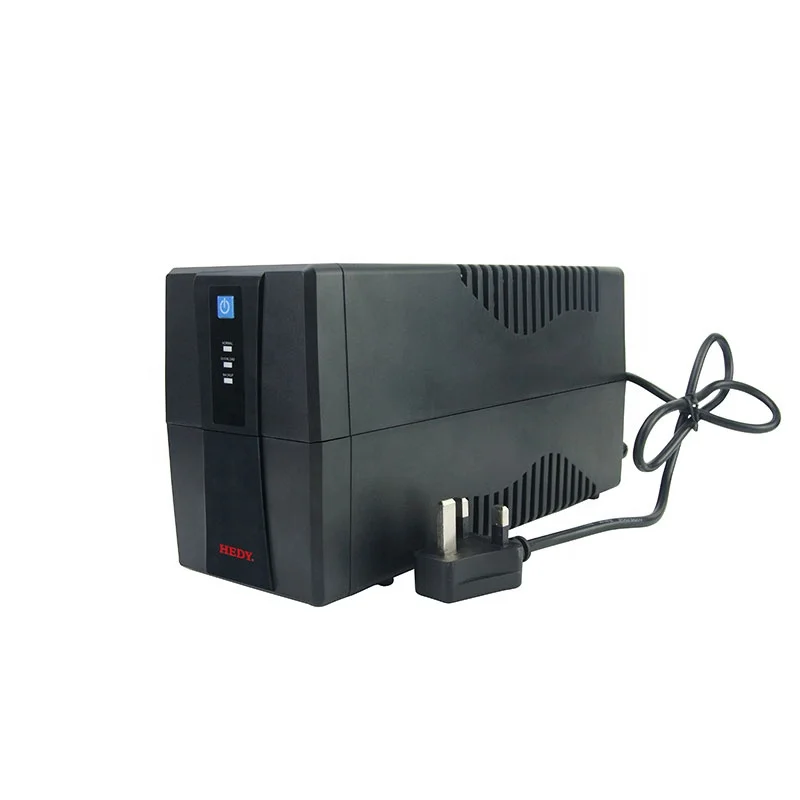 Factory OEM Customized Intelligent Emergency Backup Battery Uninterruptible Power Supply UPS 600VA Back up power supply