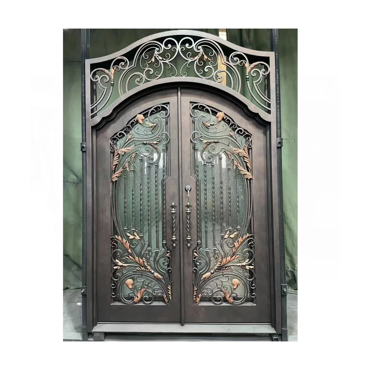 Sheet Safety Door Prison Cell  Security Steel Doors Wine Cellar Basement Iron Entry Door Cold Rolled Steel Glass 119