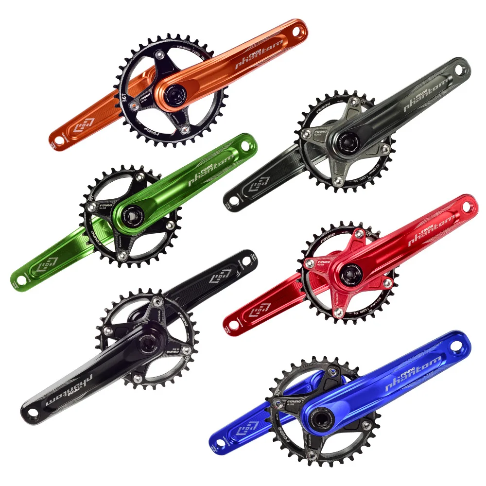 
Fovno GXP Bicycle Crank Mountain bike crankset aluminum alloy bicycle crank aluminum alloy MTB bicycle crank bike parts 