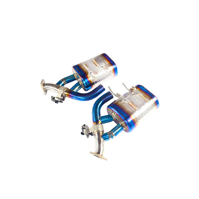 High Quality Performance Valvetronic Titanium Exhaust Catback System For Ferrari 430