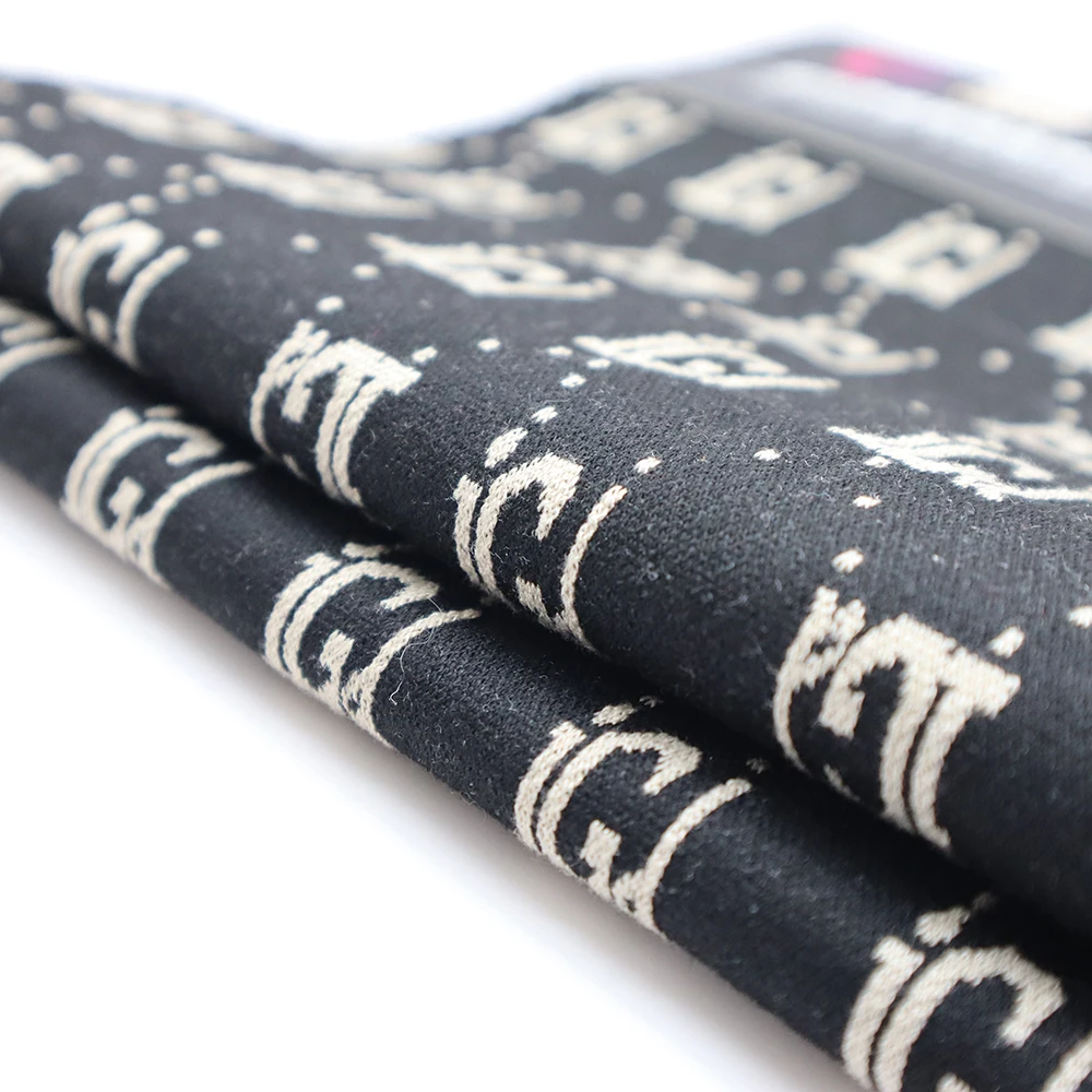 New Design Fancy 70%Poly 25%Rayon 5%Span TR Check Knit Jacquard Fabric for Suits and Apparel and Clothes