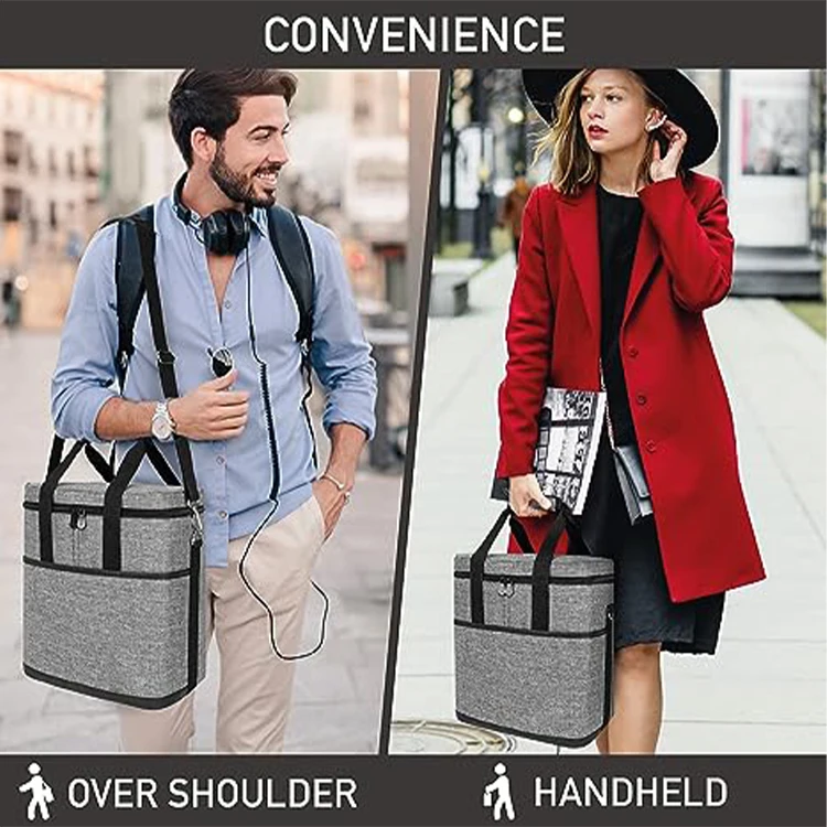 Wilson Hot Sale Waterproof Polyester 6 Bottles Thermal Wine Cooler Carrier Bag Tote Bag Portable Wine Cooler Bag