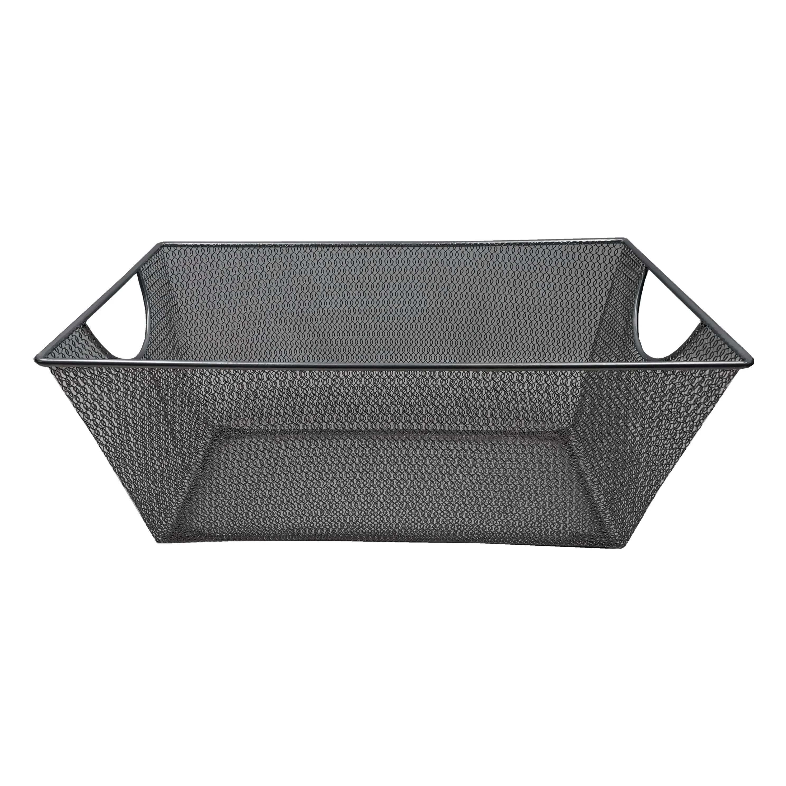 Professional Manufacture Good Quality Wire Basket Large Clothing Metal Mesh Storage Bin Wire Storage Basket
