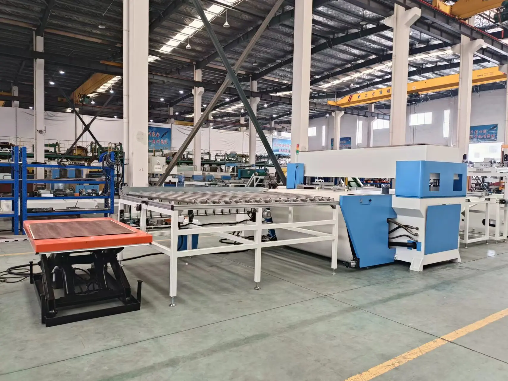 high quality full automatic continuous tiles cutting machine