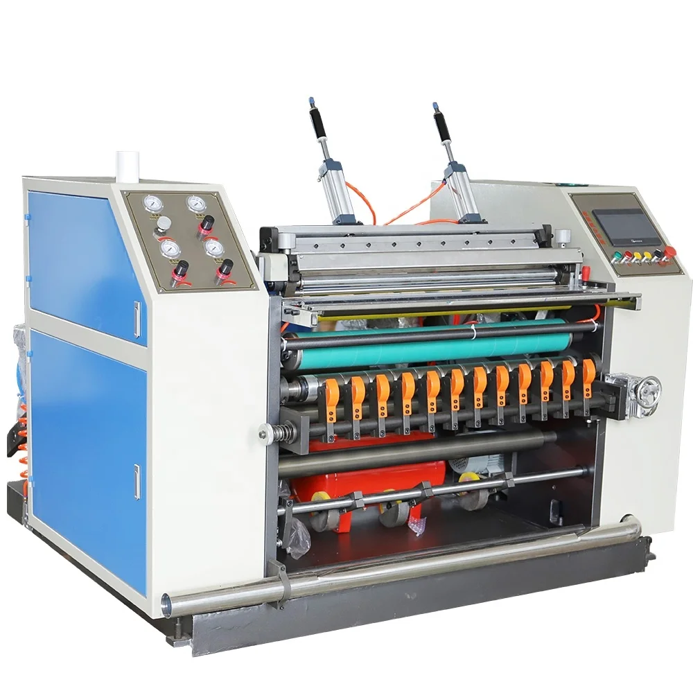 Maoyuan 2021 New Continuous Feeding Label PVC Cutting Slitting Rewinding Machine Made In China