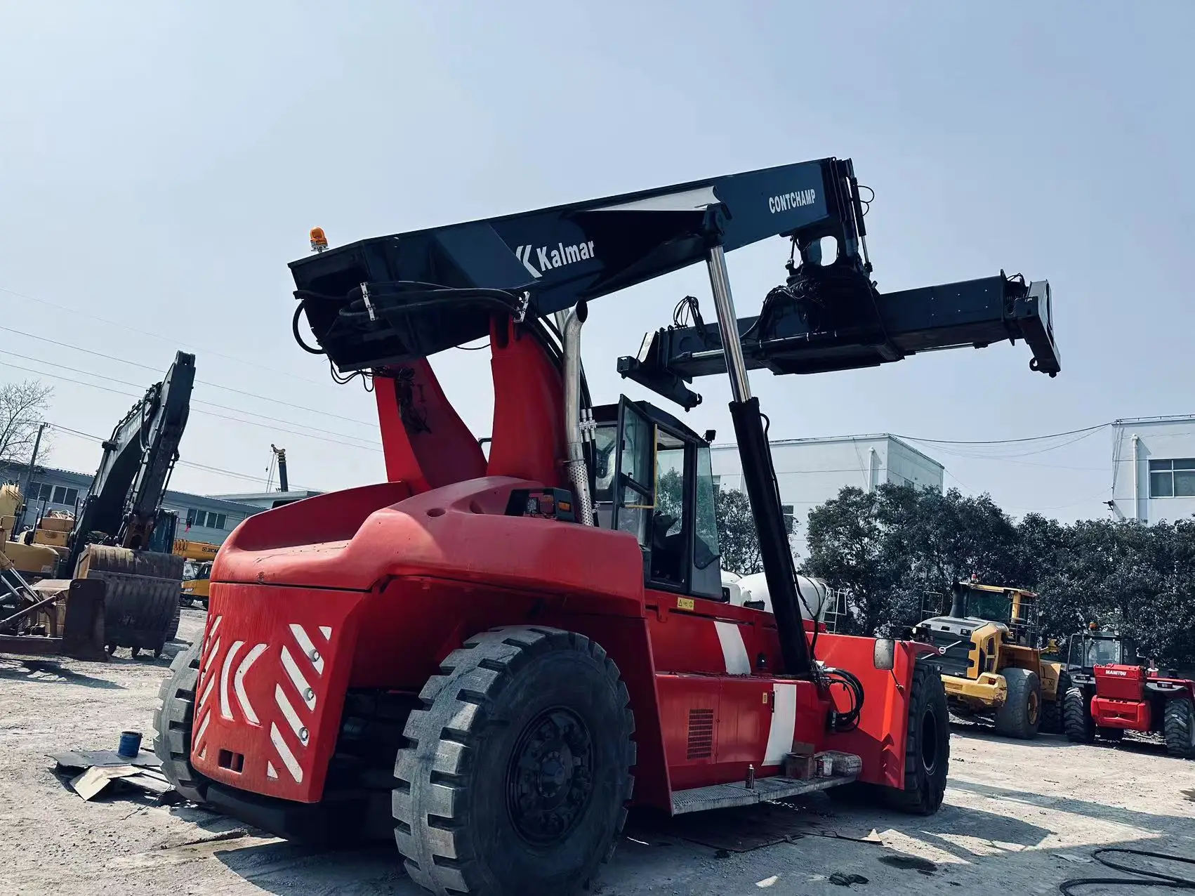 Kalmar DRF450-60S5K Container and port machine used reach stacker 45 ton port lifting crane