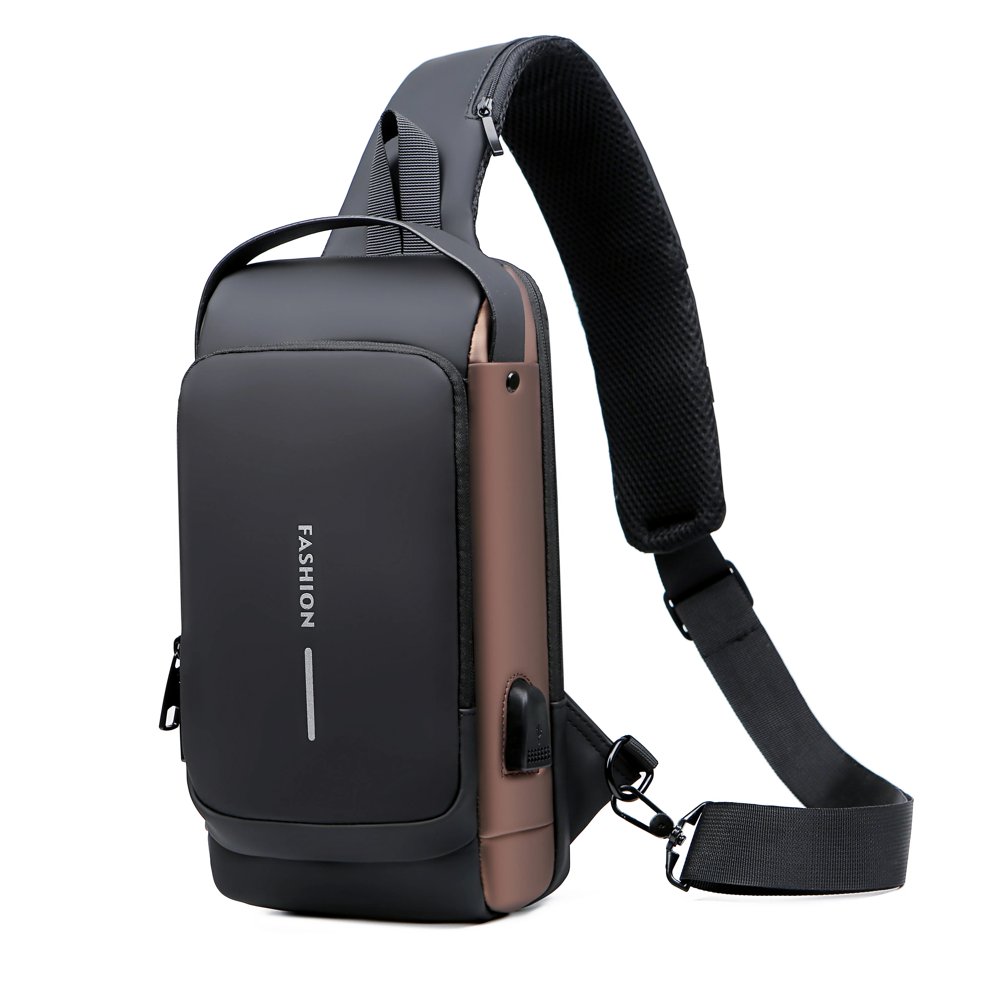 Wholesale Male Password Anti-theft Chest Bag Men Single Shoulder Sports Casual Crossbody Waist Bag