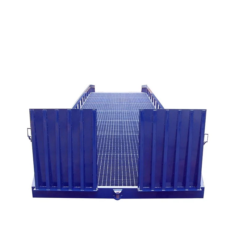 6ton 8ton 10ton 15ton Best New Design Used Container Yard Mobile Loading Dock Ramp leveler