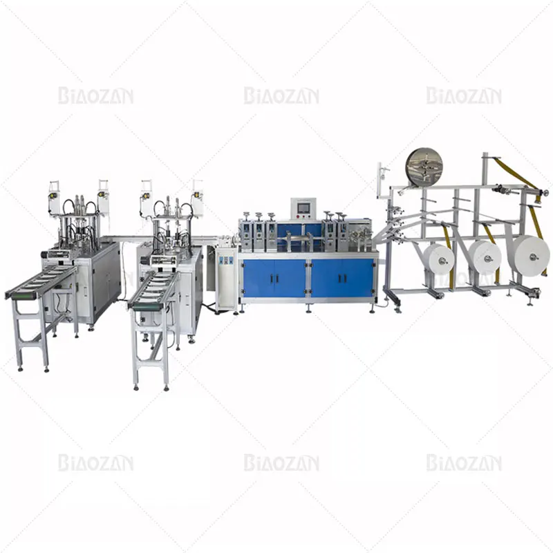 Fully automatic 3ply Mask Making Machine Equipment Medical Mask Production Machine