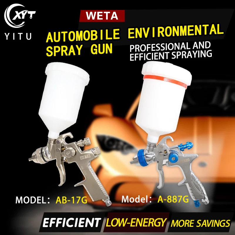 
Spray gun for industrial paint 