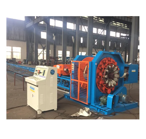 Welding machine for prestressed concrete pole reinforcement cage