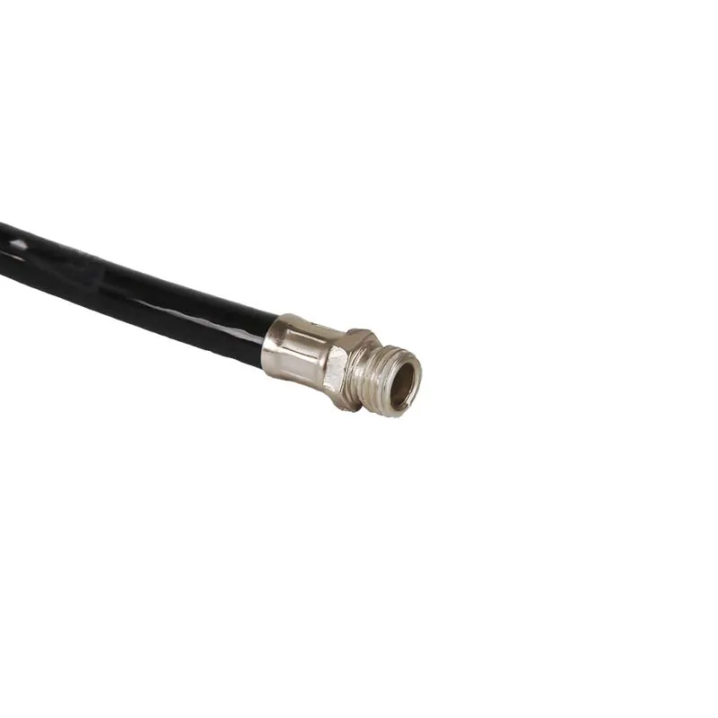 Motorcycle Bicycle Car Flexible Clip-on Air Tyre Tire Chuck Inflator Hose Tool