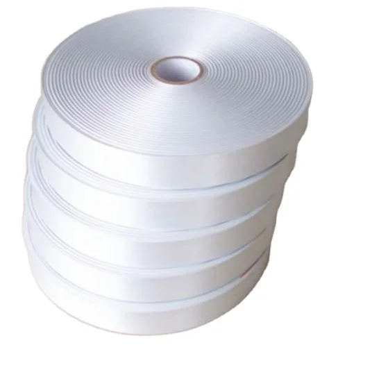 Single side woven edge non-fluorescence satin ribbon for garment label