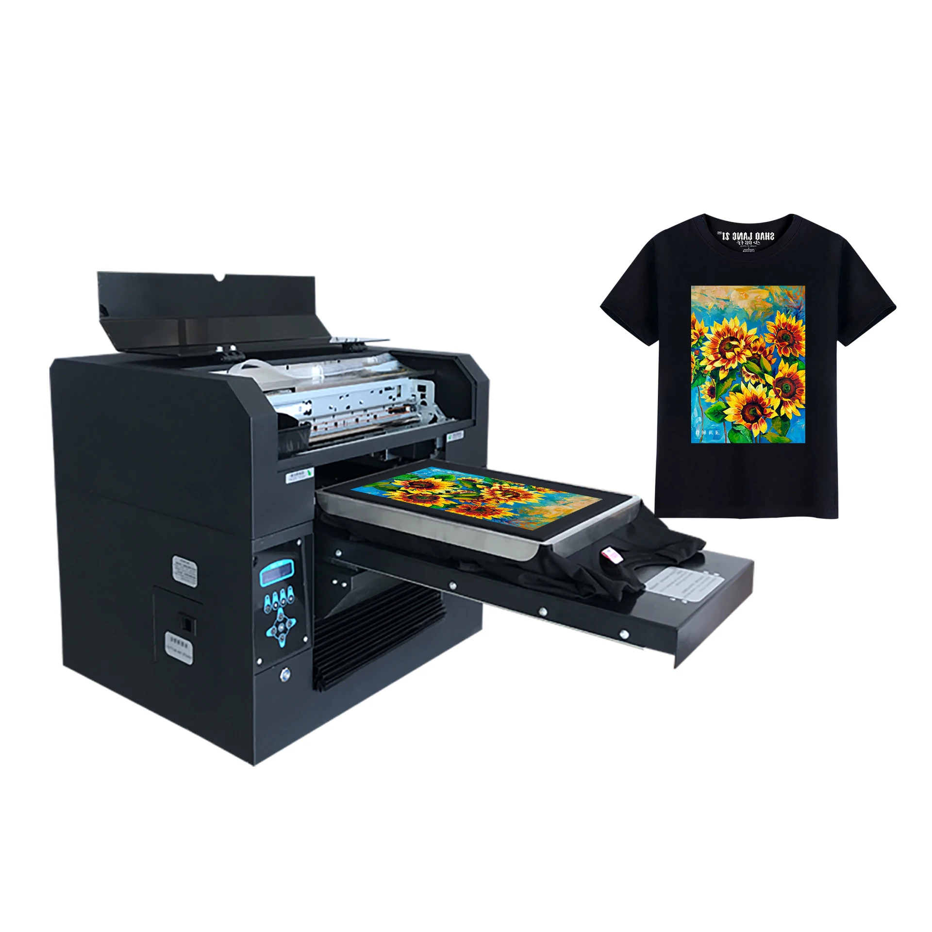 Factory Price Dtf Printer T-shirt Cloth T shirt  Printer Digital for Garment Shops