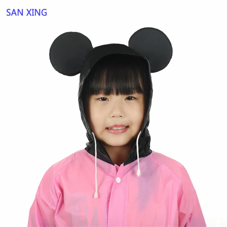 Clearance sale Eco-friendly Full Printed EVA Raincoat For kids