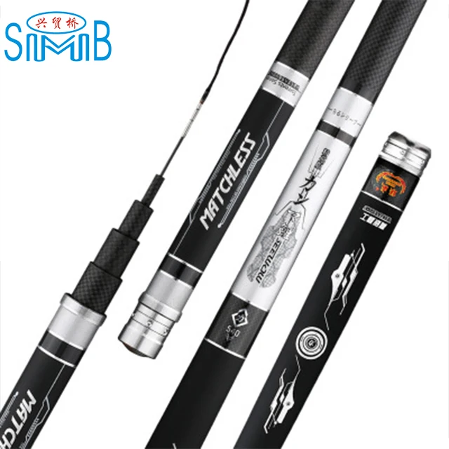 carbon rods 3.6-7.2M Carp Fishing Rod feeder Hard Fiber Telescopic Fishing Rod