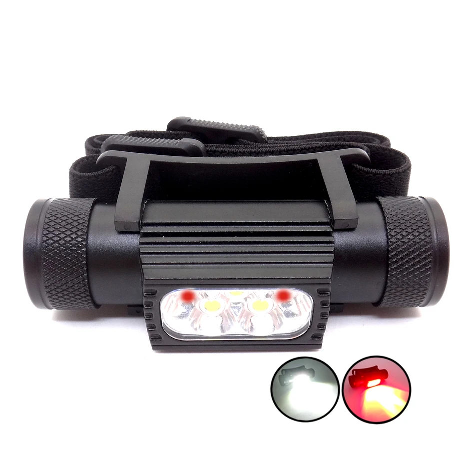 Multi Functional High light Head Lamp Outdoor Dual Purpose Headlamp Rechargeable LED Working Headlamp
