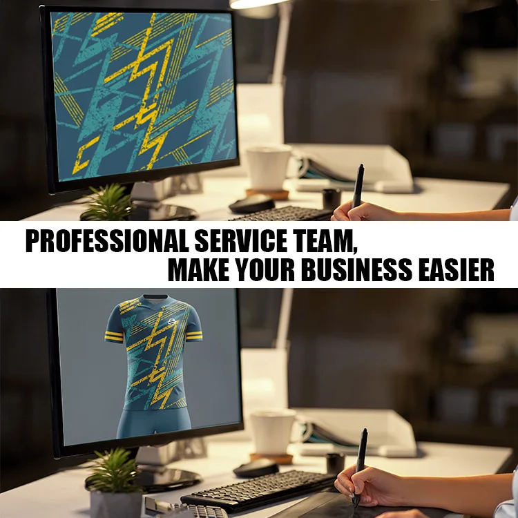 Custom sublimation soccer wear with socks