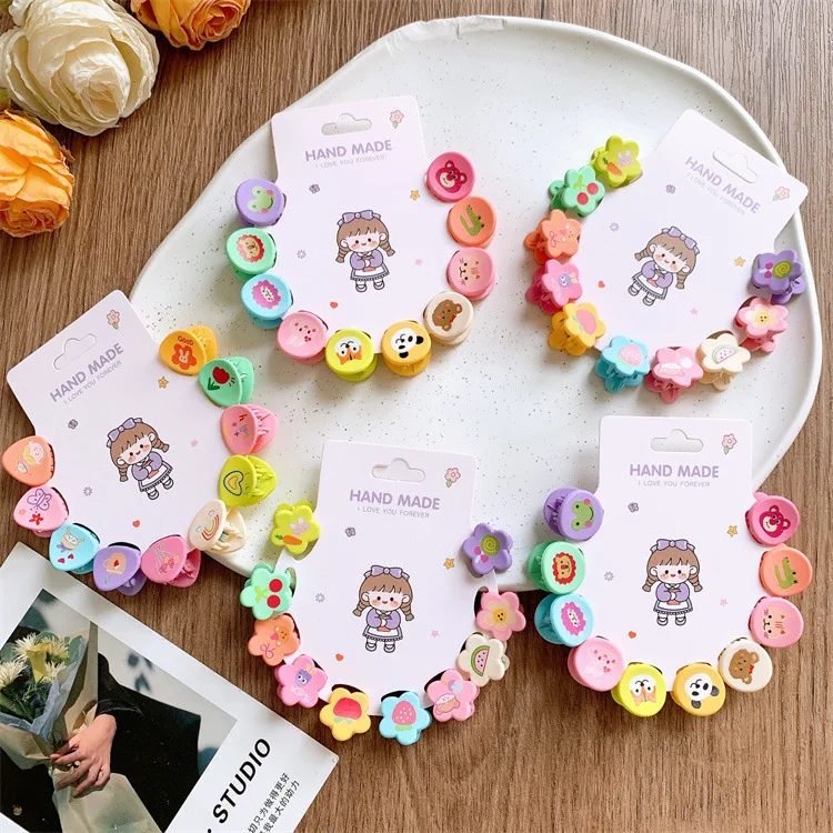 10 шт./набор маленькие заколки для волос