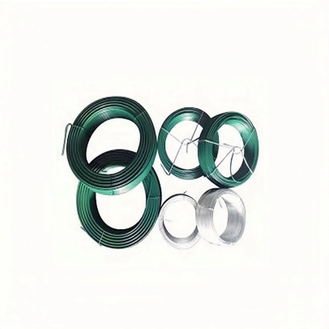 Заводская Лучшая цена, небольшая катушечная проволока с ПВХ/пластиковым покрытием, железная проволока, катушка, связывающая проволока