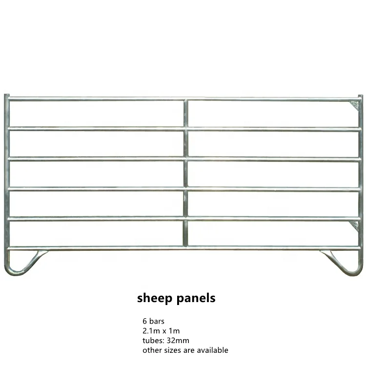 wholesale galvanized farm round pen cattle yard 16 foot cattle fence panel