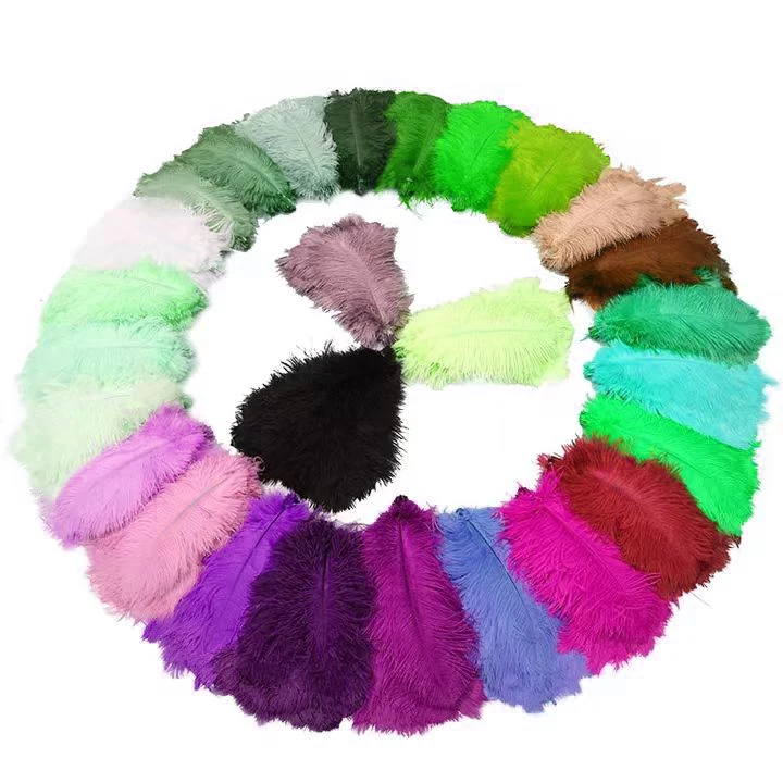 Decorative Feathers 15-20CM Ostrich Feather cheap sale For Wedding Party Decoration