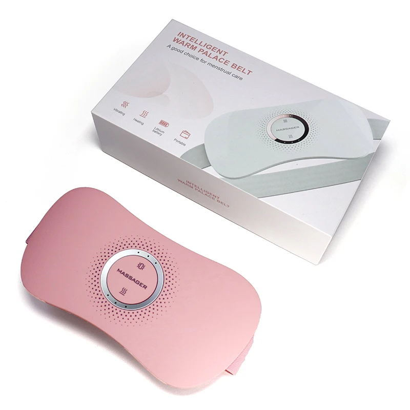 Heating Warm Uterus Electric Smart Menalgia Relief Waist Belt Device With 3 Heat Levels And 3 Vibration Lumbar Massage Modes