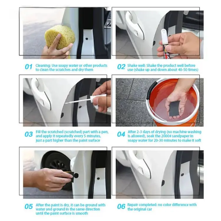 Universal Car Scratch Repair Paint Pen Waterproof Auto Coat Repair Paint Care Pens Scraches Removal for Car Accessories