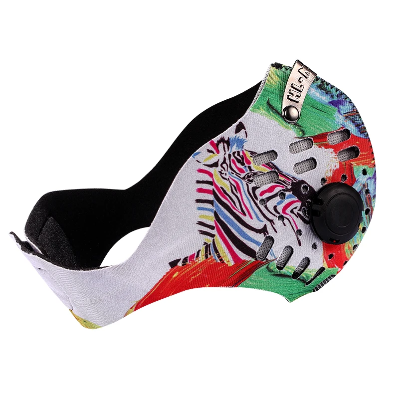 Soft Neoprene Protective Warmer Dust Mask Camo Printing Motorbike Sport Face Mask