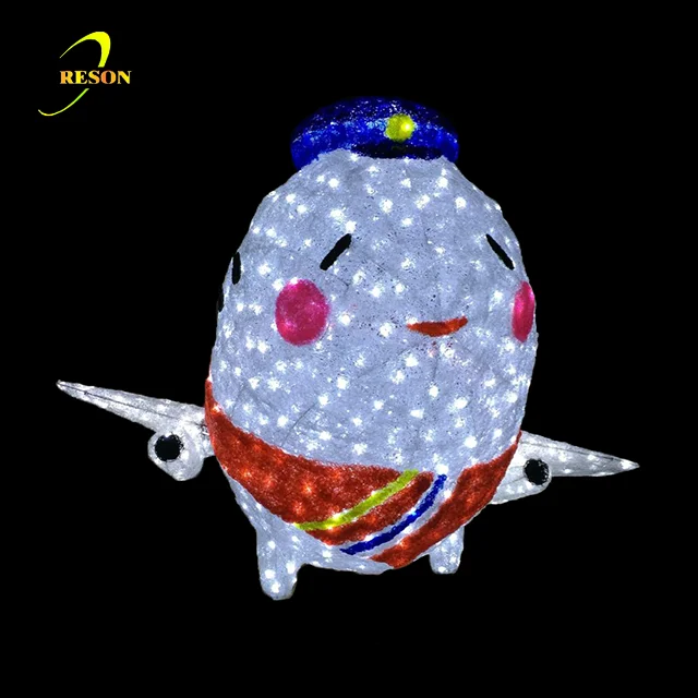 LED Mickey Mouse Xmas Lights Illumination And Decorations