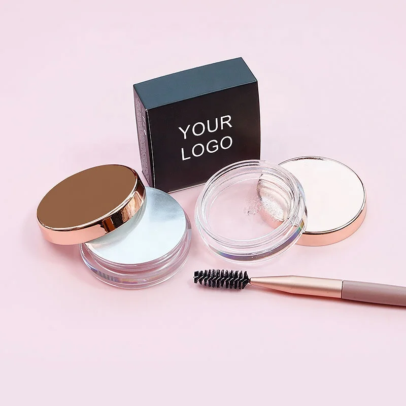OEM Vegan Waterproof Tint Private Label Brow Freeze Glue Eye Brow Eyebrow Styling Soap Wax Gel
