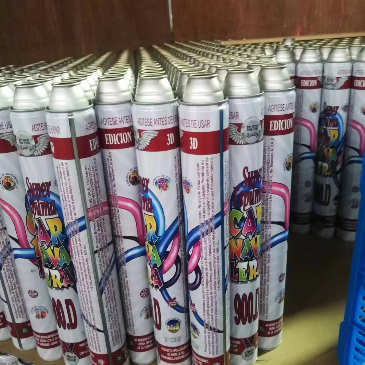 Спрей для вечеринки день рождения белая пена спрей снега carioca carnaval espuma de