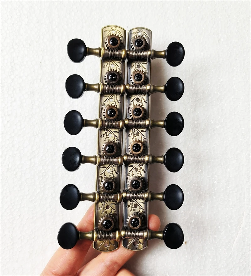 DJ441AB-S1 Der jung 12 strings classical guitar machine heads, guitar tunning pegs