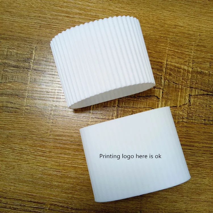 High Quality Silicone Bottle Ceramic Cup Sleeve for Plastic Cups Silicone Glass Cup Band