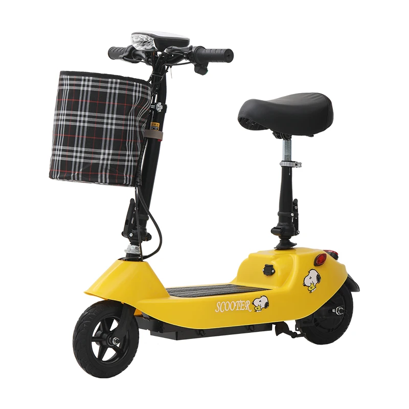 2024 Factory 23kg Aluminum Alloy Frame Moped Folded Electric Bikes 25km/h Long Range