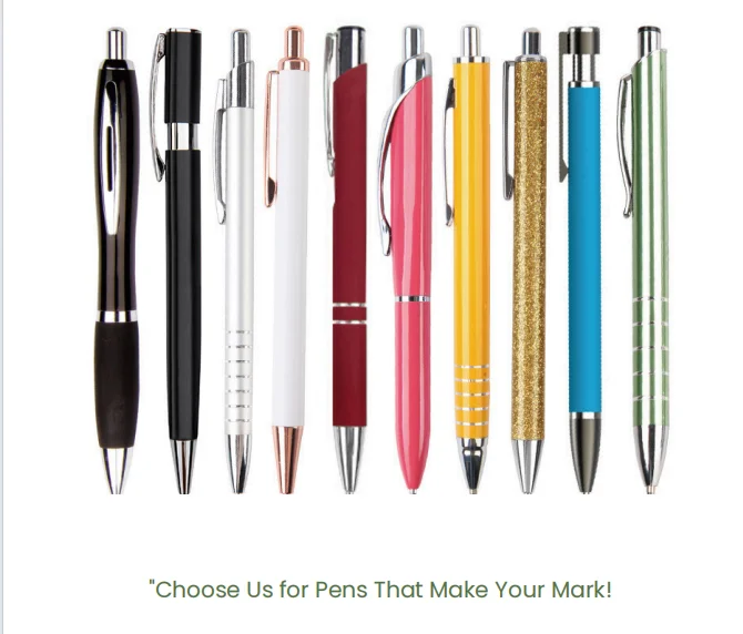 Promotional Custom Logo Branded Cheap Ball Point Metal Pen Personalised Multi Color Laser Engraved Stylus Ballpoint Pen for Gift