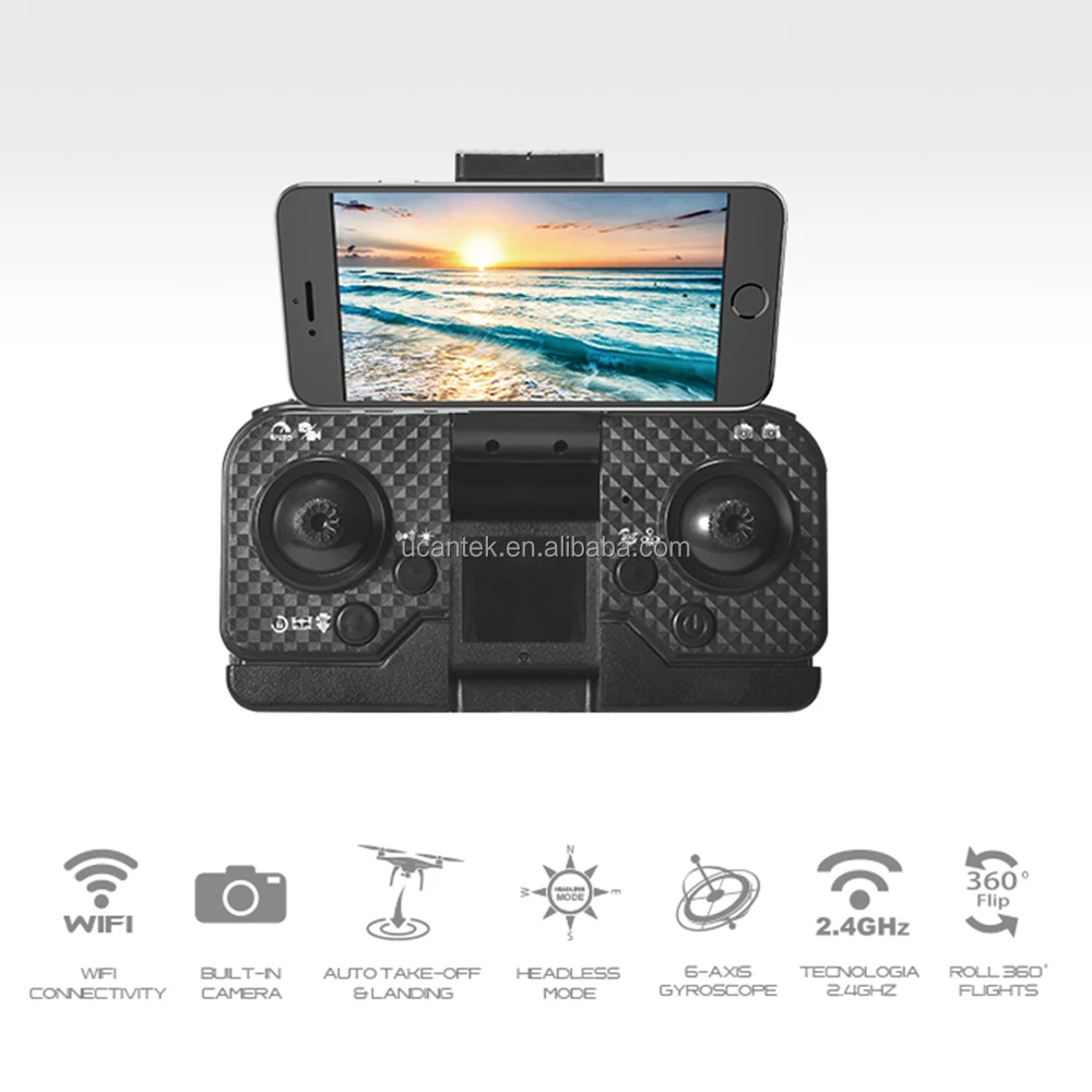 2.4G Obstacle Avoidance Optical Flow Aircraft Drone FPV Photography Brushless Folding RC Drones With Wi-Fi Camera 4K HD