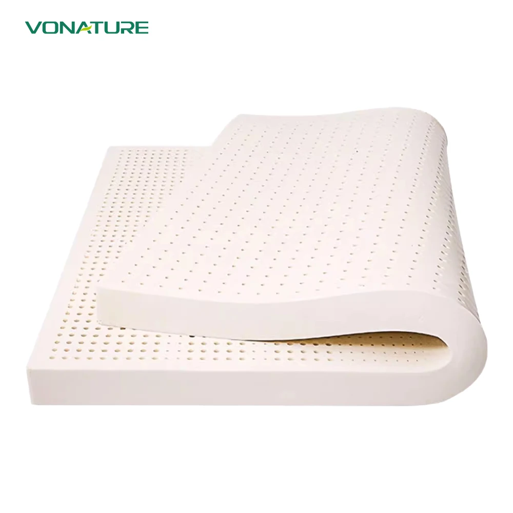 Hotel Travel Rubber Foam Mattress in Box Queen King Size Cooling Latex Memory Mattress Topper