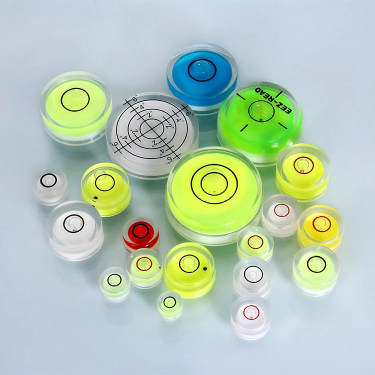 YJ-CR1508B Inclinometer Spirit Level Bubble Replacement Level Bubble Vial For Centering Rod Center Pole