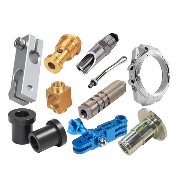 Customized cnc machining machined shock towers anodized aluminum part for racing car model