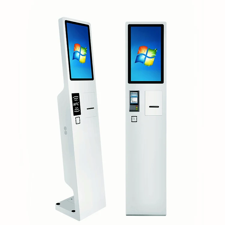 21.5 Inch Touch Screen Self-Service cashless payment kiosk For Restaurant Order System