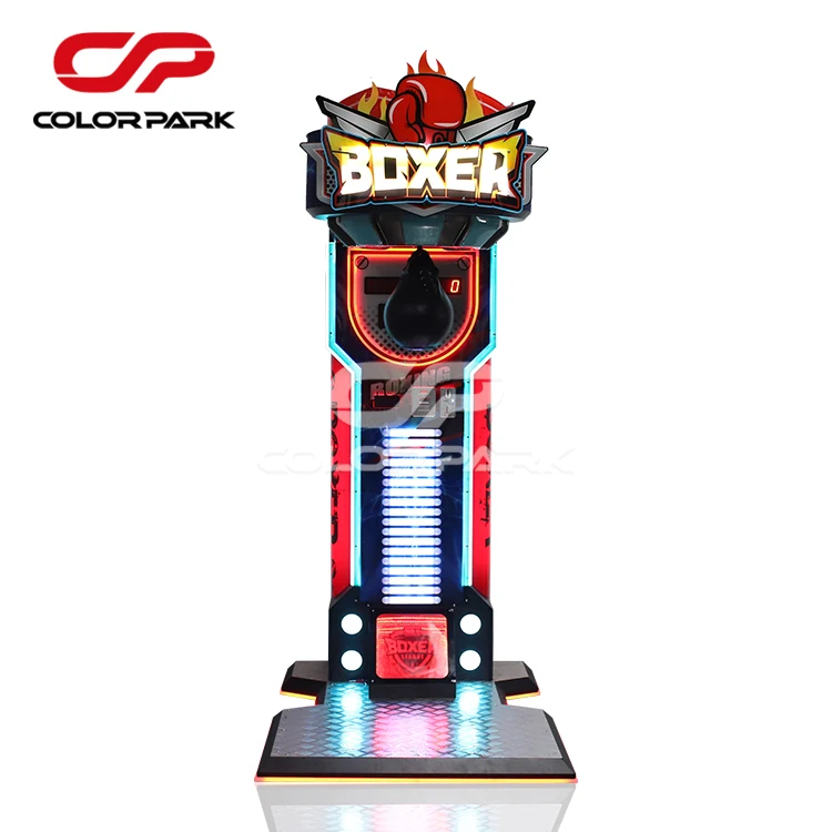 Street Amusement Boxing Punch Machine Arcade Punching Machine Outdoor Ultimate Big Punch Boxing Game Machine