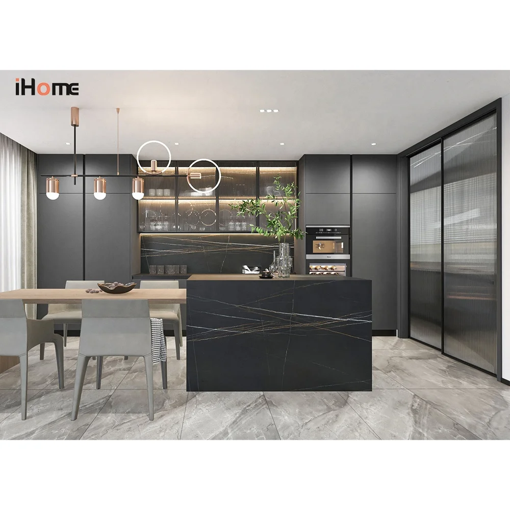 smart home and kitchen customized modern kitchen furniture kitchen cabinet sets