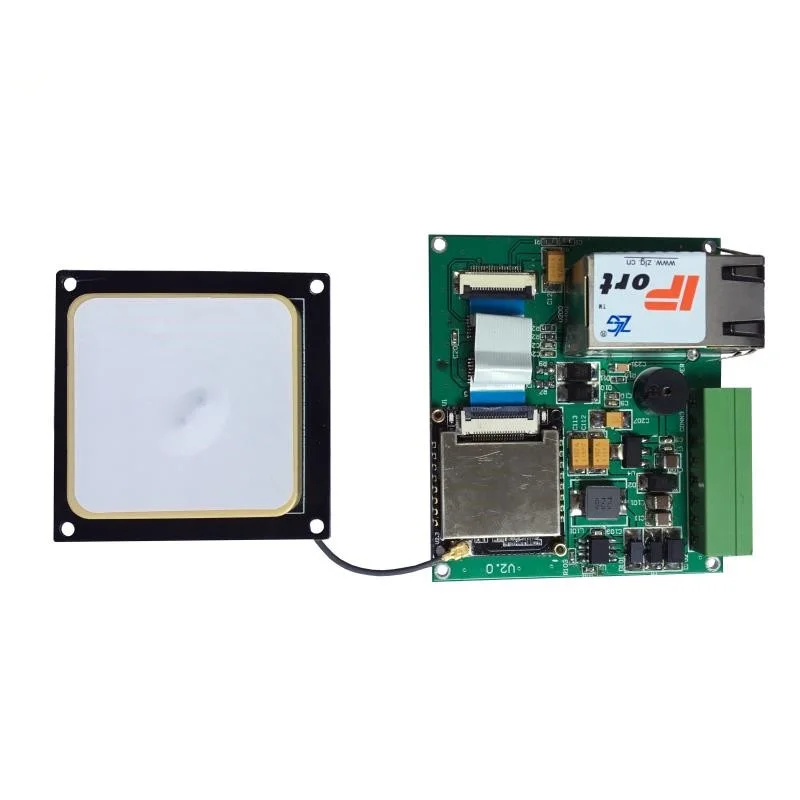 / 34 UHF RFID RS232 TCP IP Ethernet Reader Module Long Range TTL Uart Interface Wiegand 26 DC 3.5v-5v > 50 Pc/s ISO 18000-6C