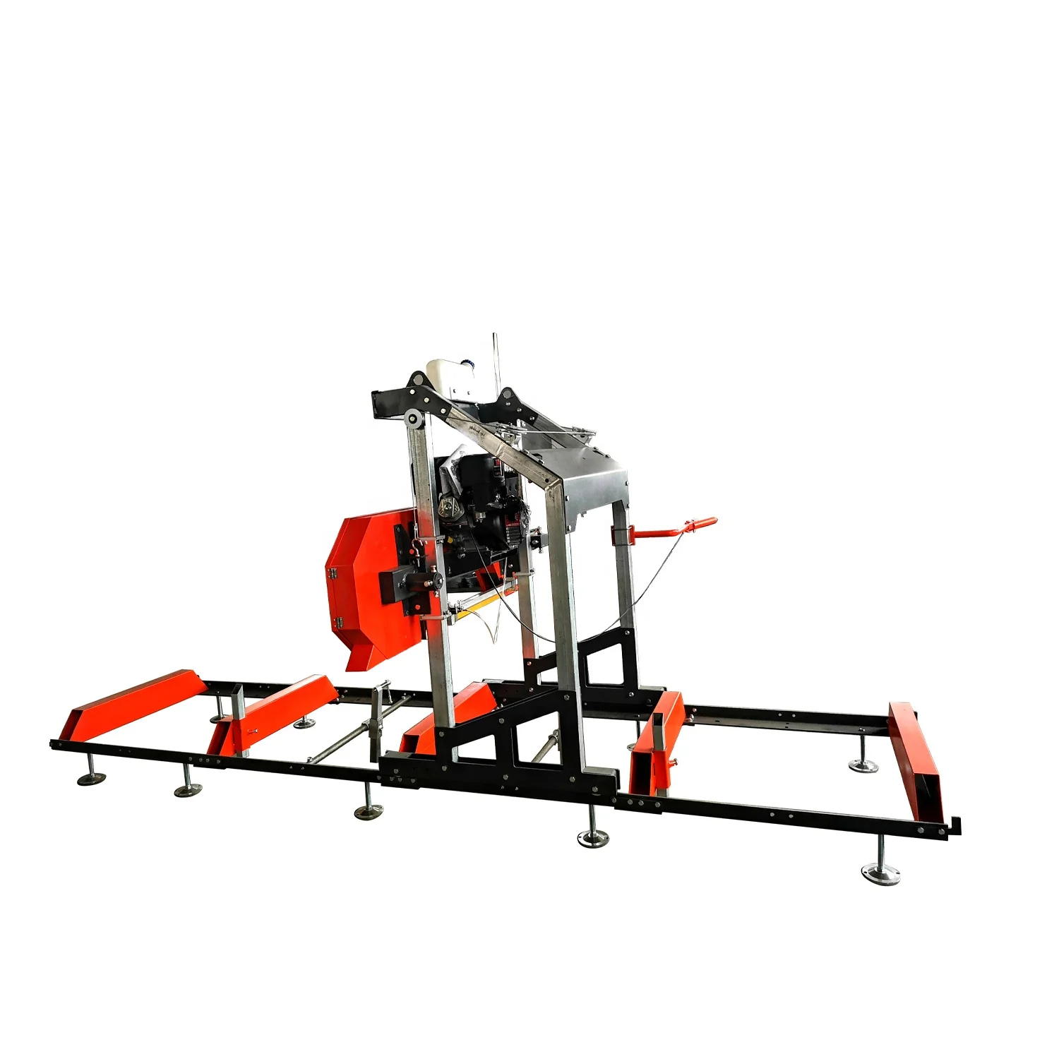 Best selling China woodland small sawmill lucas saw mills portable band saw sawmill